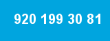 920 199 30 81 920 199 30 81